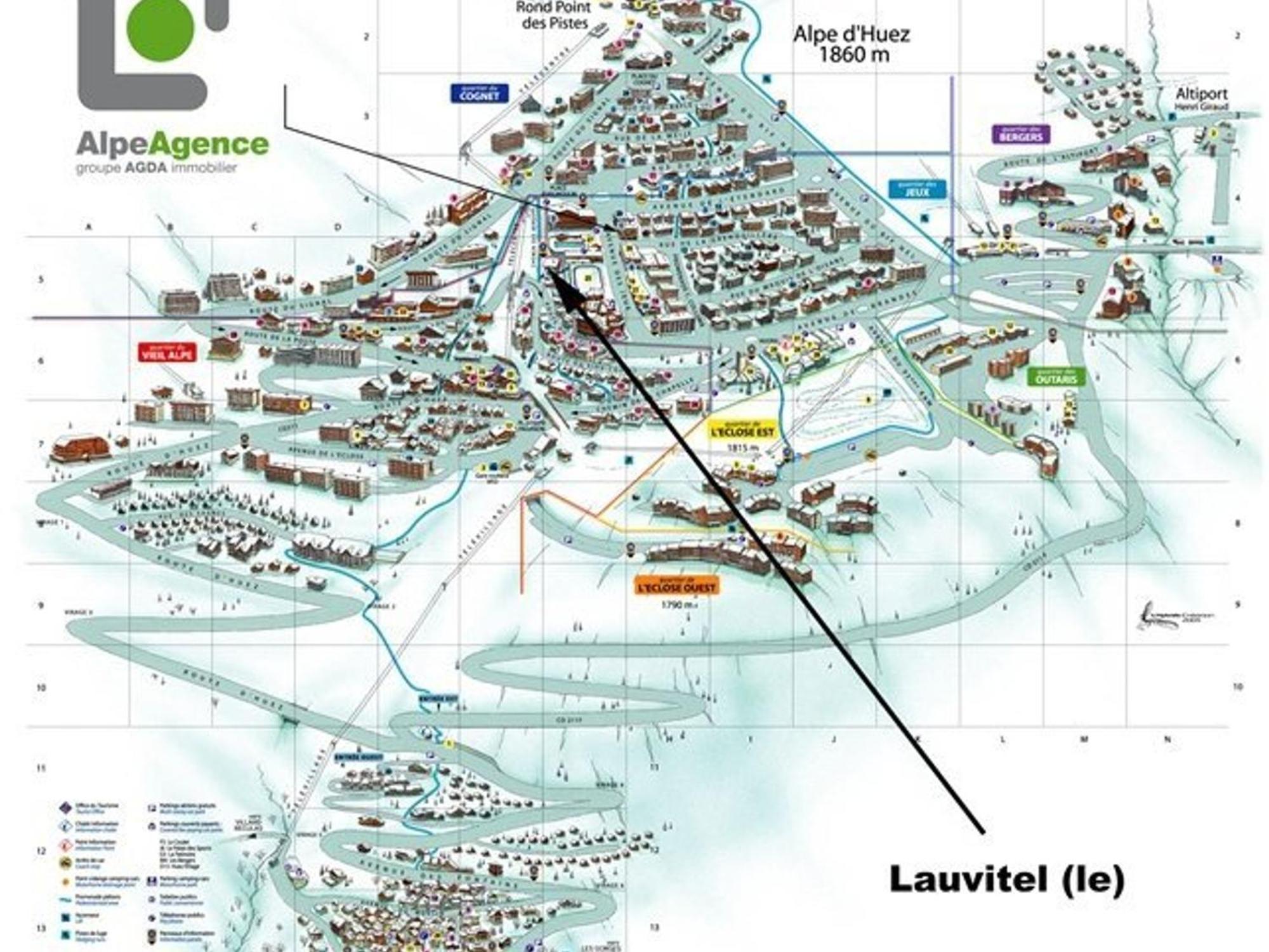 Apartment Lauvitel  Alpe dʼHuez Extérieur photo